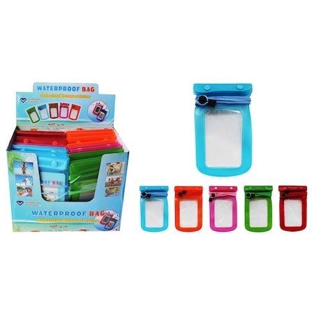 Diamond Visions Diamond Visions Assorted Cell phone Waterproof Cell Phone Bag 1 ft. L 01-1454